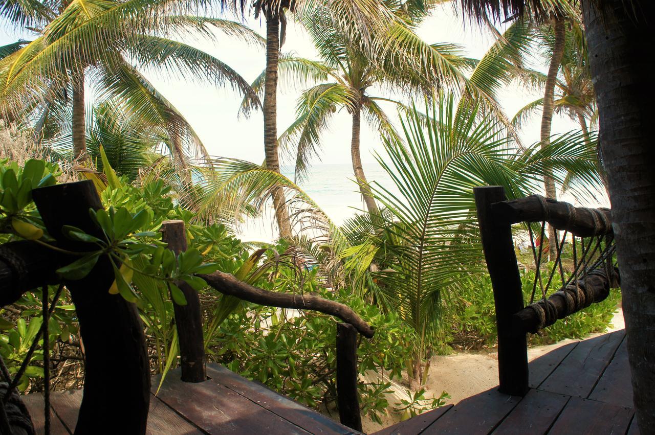 Cabanas La Luna Hotel Tulum Kültér fotó