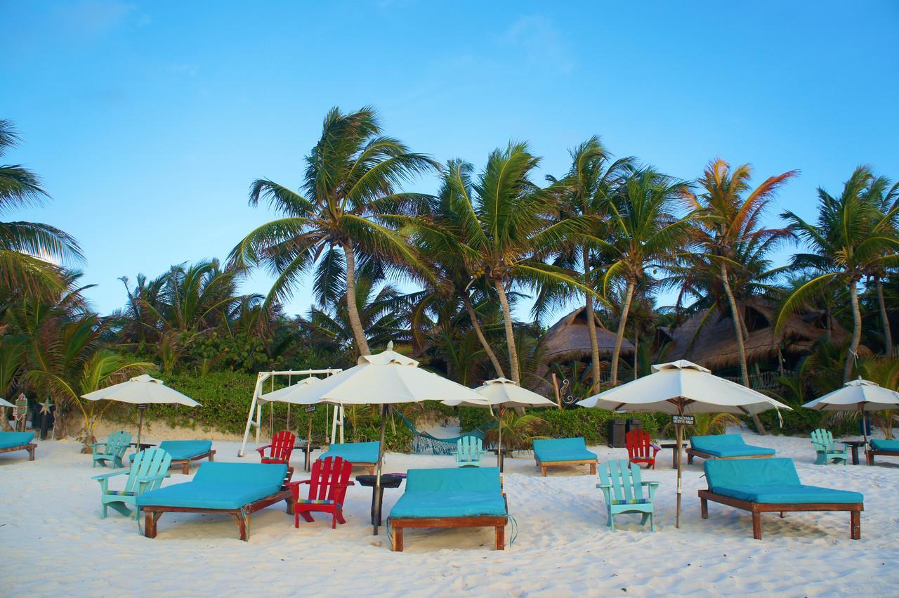 Cabanas La Luna Hotel Tulum Kültér fotó